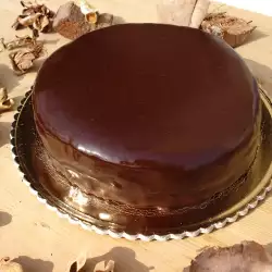 Быстрый шоколадный торт с кофе
