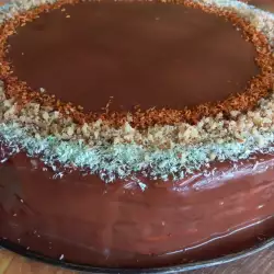 Шоколадный торт с коньяком