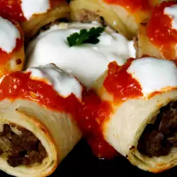 Тортильи с мясным фаршем