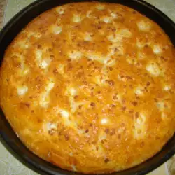 Болгарский пирог тутманик с брынзой и маслом