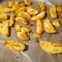 Отварной и запеченный картофель с сыром Пармезан