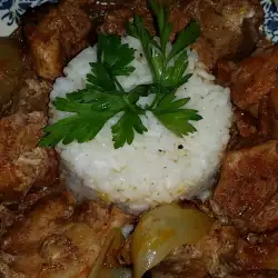Мясные блюда с рисом
