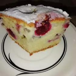 Бабушкин пирог с вишней