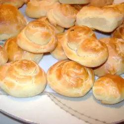 Соленые улитки с творогом