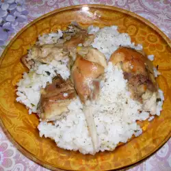 Крольчатина с рисом в духовке