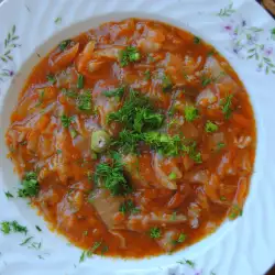 Постная китайская капуста с фенхелем
