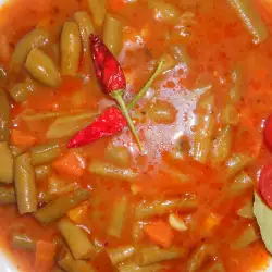 Стручковая фасоль по-индийски