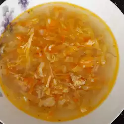 Капустный суп с рисом