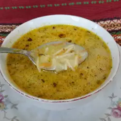 Зимний овощной суп