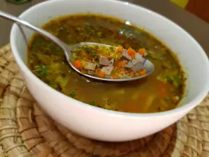 Мой удачный суп из ягнятины