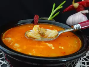 Пикантная болгарская шкембе-чорба из рубца ягненка