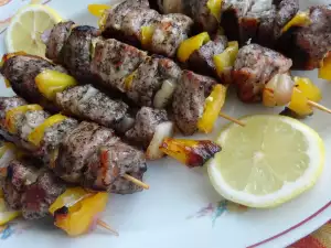 Ароматные шашлычки с телятиной