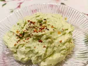 Закуска с авокадо и сливочным сыром