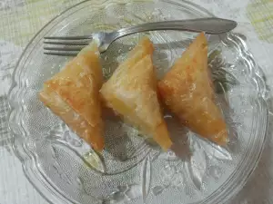 Пахлава с маскарпоне