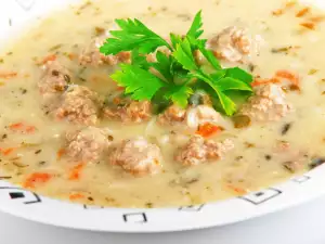 Любимый суп с фрикадельками