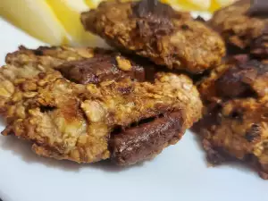Овсяное печенье с бананами в мультиварке + аэрофритюрнице