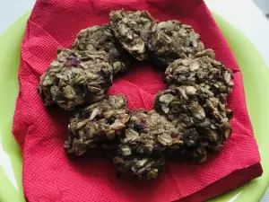 Банановое печенье с финиками