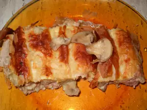 Баница с соусом Бешамель