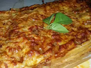 Ароматная баница с кабачками
