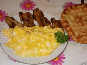 Яичница с беконом