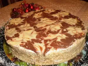 Быстрый и восхитительно вкусный новогодний торт