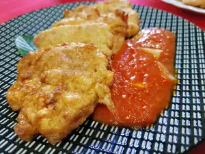 Быстрый панированный перец