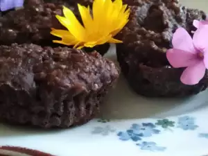 Безглютеновые кексы из муки рожкового дерева