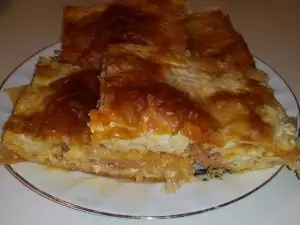 Пивная баница с фаршем