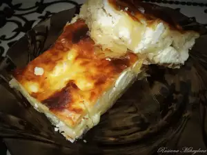 Пышная баница на пиве