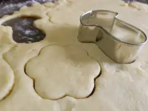 Обычное тесто для печенья