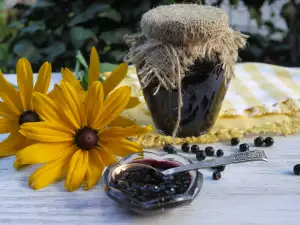 Бабушкино черничное варенье