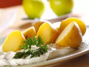Вареный картофель
