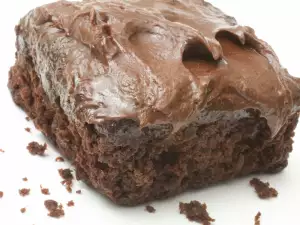 Быстрый какаовый пирог