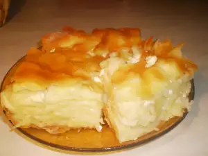Бурек с выкупанным тестом
