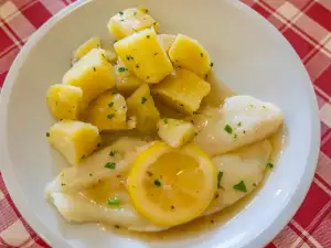 Масляный соус с лимоном