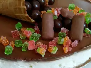 Отличный чизкейк с шоколадом (без выпечки)