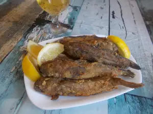 Жареные чесночные бычки