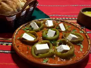 Невероятный перец с жареными помидорами