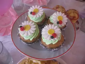Капкейки с шоколадом и маскарпоне