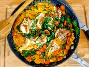Красочная курица Тоскана