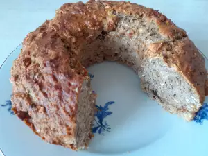 Диетический банановый хлеб