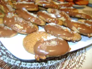 Домашние медовые пряники с шоколадом