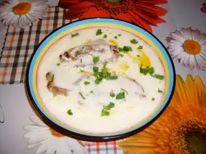 Домашнее фрикасе из курицы