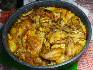 Курица с рисом для начинающих