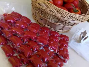 Кубики томатной пасты