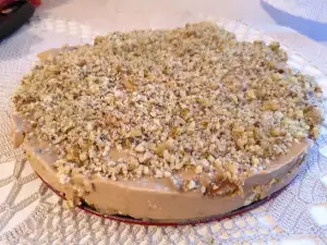 Торт из печенья Dulce de leche с грецкими орехами