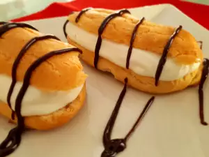 Эклеры с нежным сливочным кремом