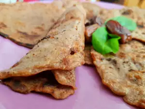 Веганские блинчики с гречневой мукой