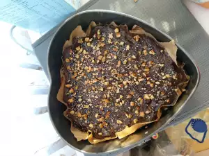 Фит брауни с тыквой и яблоками