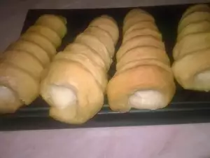 Ретро трубочки с кремом